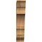 Ekena Millwork Balboa Traditional Rough Sawn Bracket, Western Red Cedar, 6"W x 26"D x 30"H BKT06X26X30BOA01RWR - alternate 3